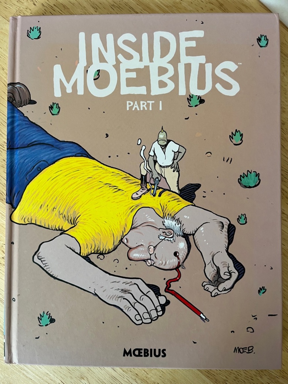 Inside Moebius Part 1 Graphic Hardcover